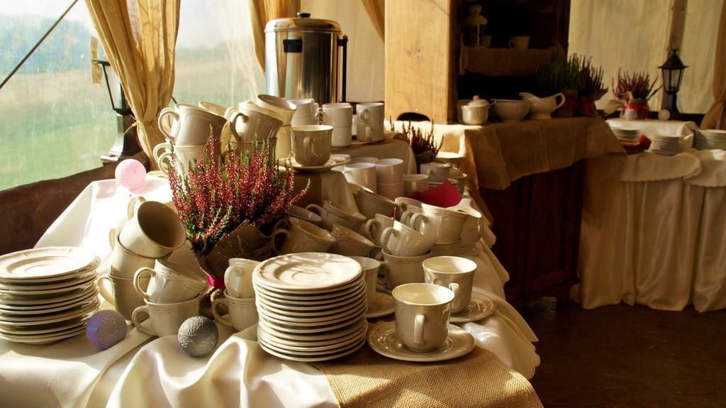 Bed and Breakfast Dwor Na Wichrowym Wzgorzu Przybyslawice Екстер'єр фото